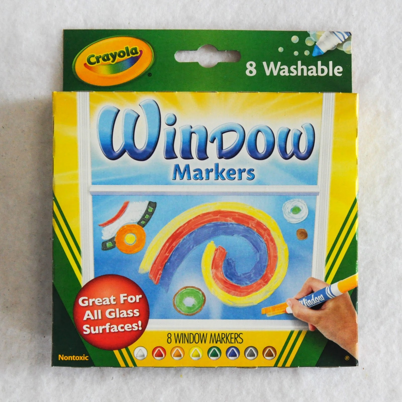 8 Count Crayola Window Markers: What's Inside The Box Jenny's - 1600x1600 - jpeg Window Markers